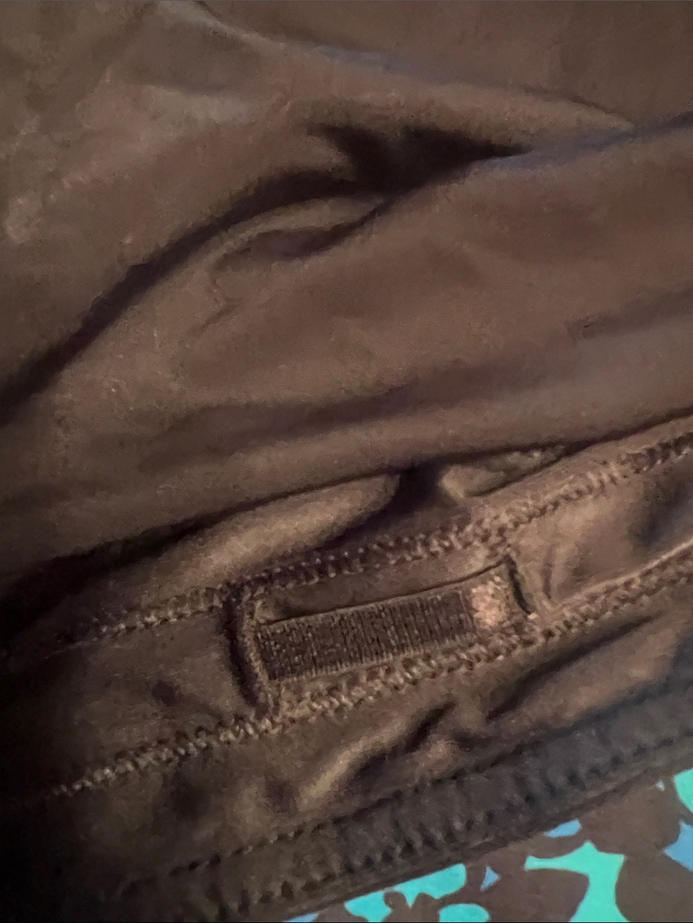 Lands End Women’s Black Teal print Board Shorts with panty 12 - Picture 5 of 6